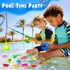 image:imageCozyBomB Magnetic Fishing Toys Game Set for Kids  Water Table Bathtub Kiddie Pool Party Pole Rod Net Outdoor Plastic Floating Fish Toddler Bath Color Ocean Sea Animals Birthday Gift Age 35 6 4838 Fishes