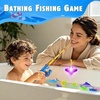 image:imageCozyBomB Magnetic Fishing Toys Game Set for Kids  Water Table Bathtub Kiddie Pool Party Pole Rod Net Outdoor Plastic Floating Fish Toddler Bath Color Ocean Sea Animals Birthday Gift Age 35 6 4852 Fishes
