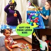image:imageCozyBomB Magnetic Fishing Toys Game Set for Kids  Water Table Bathtub Kiddie Pool Party Pole Rod Net Outdoor Plastic Floating Fish Toddler Bath Color Ocean Sea Animals Birthday Gift Age 35 6 4842 Fishes