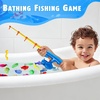 image:imageCozyBomB Magnetic Fishing Toys Game Set for Kids  Water Table Bathtub Kiddie Pool Party Pole Rod Net Outdoor Plastic Floating Fish Toddler Bath Color Ocean Sea Animals Birthday Gift Age 35 6 4840 Fishes