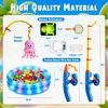 image:imageCozyBomB Magnetic Fishing Toys Game Set for Kids  Water Table Bathtub Kiddie Pool Party Pole Rod Net Outdoor Plastic Floating Fish Toddler Bath Color Ocean Sea Animals Birthday Gift Age 35 6 4838 Fishes