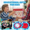 image:imageCozyBomB Toss and Catch Ball Game Set  Toddler Sports and Outdoor Toys Sticky Baseball Glove Catch Games for Kids Birthday Gifts for 310 Year Old Boys Girls 4 LED Paddle 6 Balls Vibration Flash