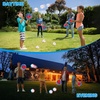 image:imageCozyBomB Toss and Catch Ball Game Set  Toddler Sports and Outdoor Toys Sticky Baseball Glove Catch Games for Kids Birthday Gifts for 310 Year Old Boys Girls 4 LED Paddle 6 Balls Vibration Flash