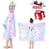 image:imageCozyBomB Unicorn Gifts for Girls Wearable Fleece Soft Throw Blanket