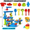 image:imageCozyBomB Water Table for Toddlers 35Sand Water Tables with Fishing Game Set5 Tier Outdoor Toys for Kids Ages 48Summer Beach Outside Sensory Table Activity Party Birthday Gift25 Gallons