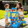 image:imageCozyBomB Water Table for Toddlers 35Sand Water Tables with Fishing Game Set5 Tier Outdoor Toys for Kids Ages 48Summer Beach Outside Sensory Table Activity Party Birthday Gift25 Gallons