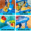 image:imageCozyBomB Water Table for Toddlers 35Sand Water Tables with Fishing Game Set5 Tier Outdoor Toys for Kids Ages 48Summer Beach Outside Sensory Table Activity Party Birthday Gift25 Gallons