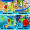 image:imageCozyBomB Water Table for Toddlers 35Sand Water Tables with Fishing Game Set5 Tier Outdoor Toys for Kids Ages 48Summer Beach Outside Sensory Table Activity Party Birthday Gift27 Gallons
