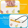 image:imageDouble Sided Magnetic Letter Board 2 in 1 Alphabet Magnets Tracing Board