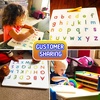image:imageDouble Sided Magnetic Letter Board 2 in 1 Alphabet Magnets Tracing Board