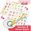 image:imageDouble Sided Magnetic Letter Board 2 in 1 Alphabet Magnets Tracing Board