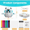image:imageDrawing Robot for Kids with Smart Scan Interactive Robot Drawing MachineWhite