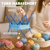 image:imageElectric Yarn Ball Winder Swift 13 oz Dual Strong Tension Knit SpinnerBlue Swift Set