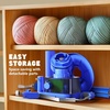 image:imageElectric Yarn Ball Winder Swift 13 oz Dual Strong Tension Knit SpinnerBlue Swift Set