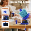 image:imageElectric Yarn Ball Winder Swift 13 oz Dual Strong Tension Knit SpinnerBlue Swift Set