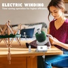 image:imageElectric Yarn Ball Winder Swift 13 oz Dual Strong Tension Knit SpinnerGrey