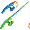 image:imageCozyBomB Magnetic Fishing Toy Pole 2 Pack for Replacement  No Fishes are Included Bathtime Carnival for Kids Education Teaching Party Fishing Poles Rod Ocean Sea Animals Birthday Gift XLarge