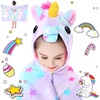 image:imageCozyBomB Unicorn Gifts for Girls Wearable Fleece Soft Throw Blanket