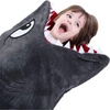 image:imageShark Blanket Cozy Wearable Hoodie Cartoon Animals Shark Hoodie Onesie