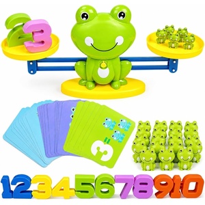 image:imageCozyBomB Frog Scale Balance Counting Toy  Preschool Math Learning GamesGreen