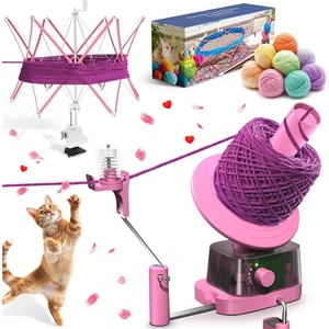 image:imageElectric Yarn Ball Winder Swift 13 oz Dual Strong Tension Knit SpinnerPink Swift Set