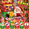 image:imageChristmas Advent Calendar 2026 for Kids24 PCS 3D Printed Dragon Eggs Vending Machine Toy24Day Christmas Countdown with 40pcs Suprise FiguresFestive Characters3D Printed Dragon Egg