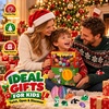 image:imageChristmas Advent Calendar 2026 for Kids24 PCS 3D Printed Dragon Eggs Vending Machine Toy24Day Christmas Countdown with 40pcs Suprise FiguresFestive Characters3D Printed Dragon Egg