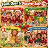 image:imageChristmas Advent Calendar 2026 for Kids24 PCS 3D Printed Dragon Eggs Vending Machine Toy24Day Christmas Countdown with 40pcs Suprise FiguresFestive Characters3D Printed Dragon Egg