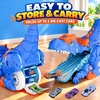 image:imageDinosaur Race Truck Transport Carrier Truck with 6 Mini CarsKids Toys