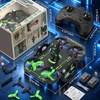 image:imageMini Drones for Kids 812 2in1 Land amp Air Remote Control ToyGreen