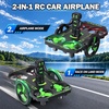 image:imageMini Drones for Kids 812 2in1 Land amp Air Remote Control ToyGreen