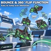 image:imageMini Drones for Kids 812 2in1 Land amp Air Remote Control ToyGreen